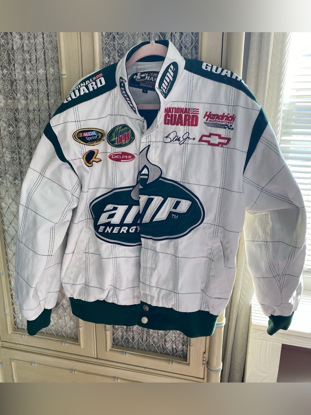 Chase Authentics Black and Gold NASCAR Drivers Line Label